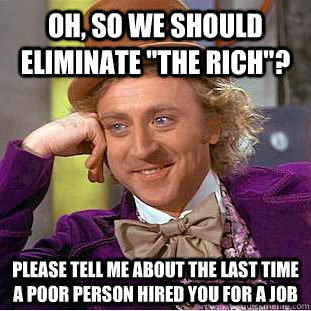 Oh, so we should eliminate 