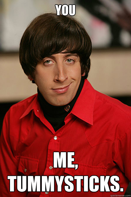 YOU ME, TUMMYSTICKS. - YOU ME, TUMMYSTICKS.  Pickup Line Scientist