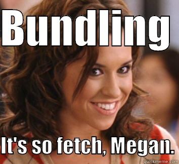 BUNDLING   IT'S SO FETCH, MEGAN. Misc