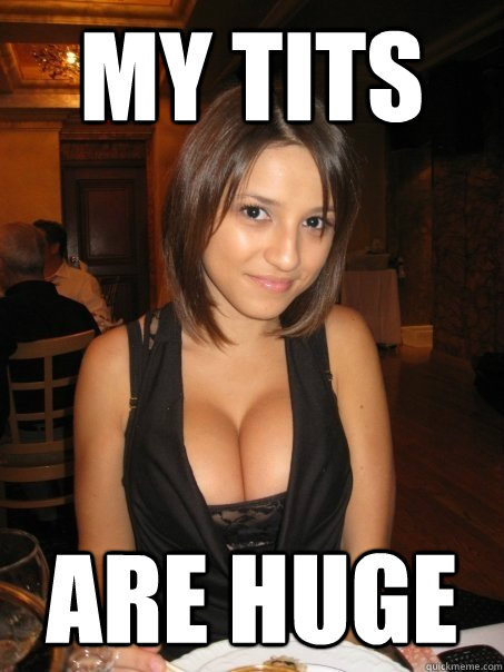 MY TITS ARE HUGE - MY TITS ARE HUGE  Eye contact