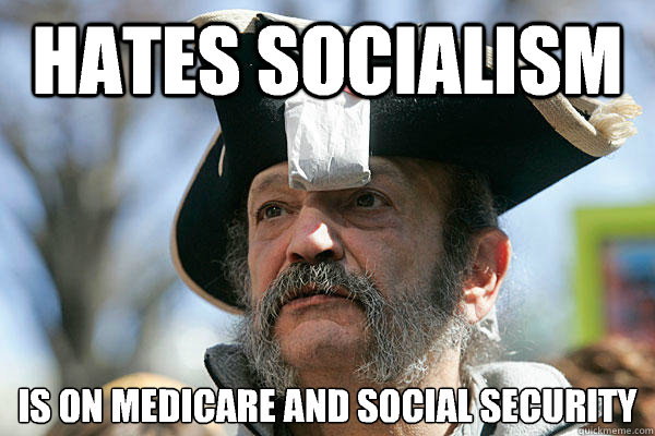 Hates Socialism Is on Medicare and Social Security  Tea Party Ted