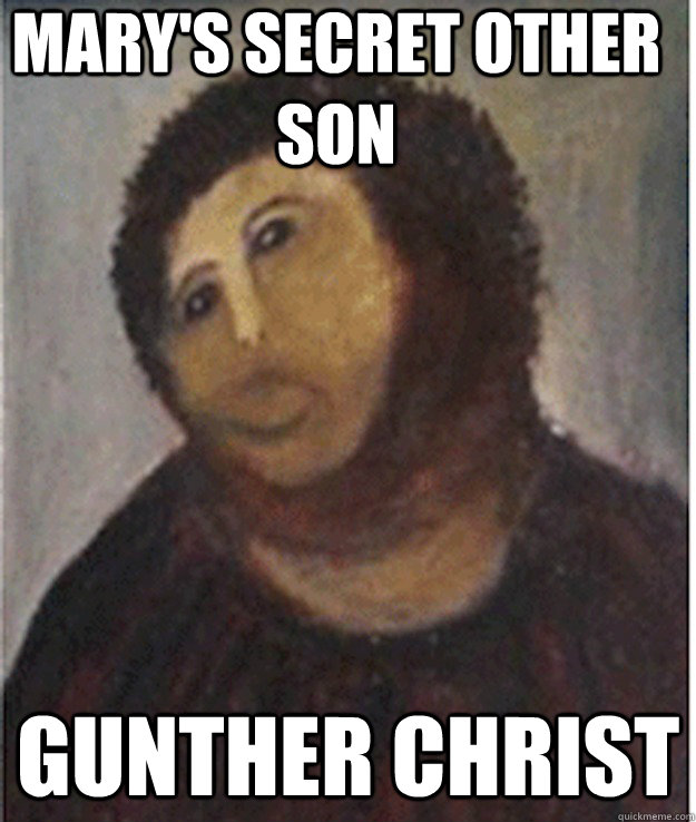 Mary's secret other son gunther christ - Mary's secret other son gunther christ  Jesus Painting