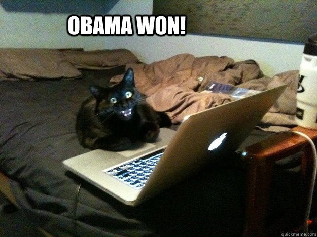 OBAMA WON!  