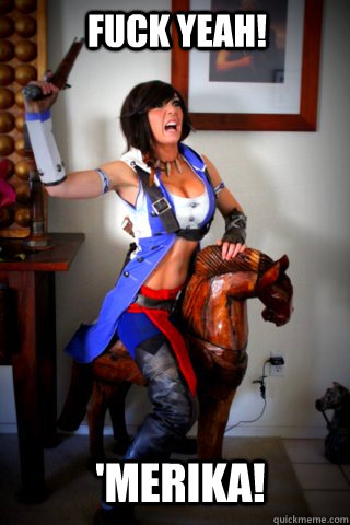 Fuck Yeah! 'Merika!  Jessica Nigri