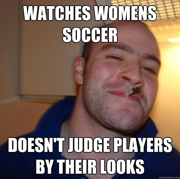 Watches womens soccer doesn't judge players by their looks - Watches womens soccer doesn't judge players by their looks  Misc