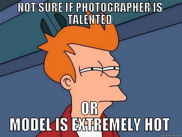 NOT SURE IF PHOTOGRAPHER IS TALENTED OR MODEL IS EXTREMELY HOT Futurama Fry
