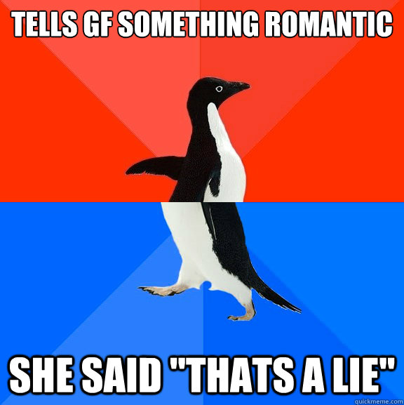 tells gf something romantic she said 