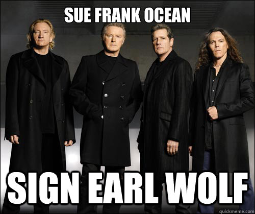 Sue Frank Ocean Sign Earl Wolf  