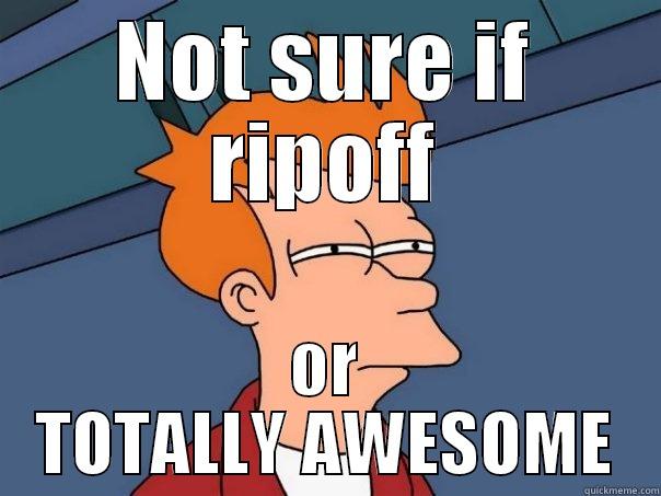 NOT SURE IF RIPOFF OR TOTALLY AWESOME Futurama Fry