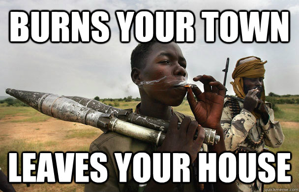 burns your town leaves your house  