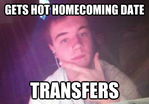 Gets hot homecoming date transfers  
