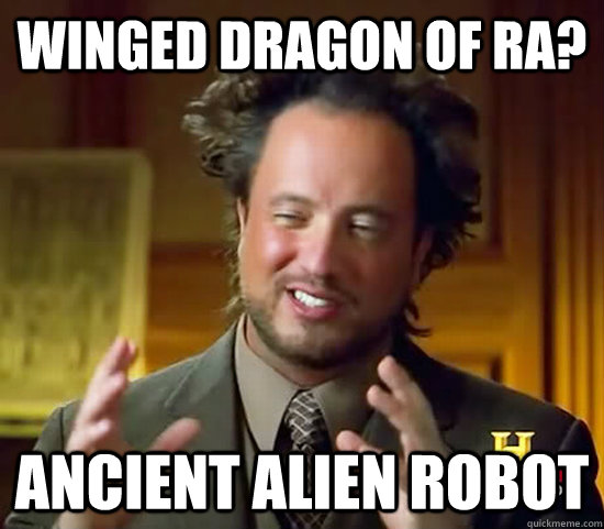 Winged Dragon of Ra? ancient alien robot - Winged Dragon of Ra? ancient alien robot  Ancient Aliens