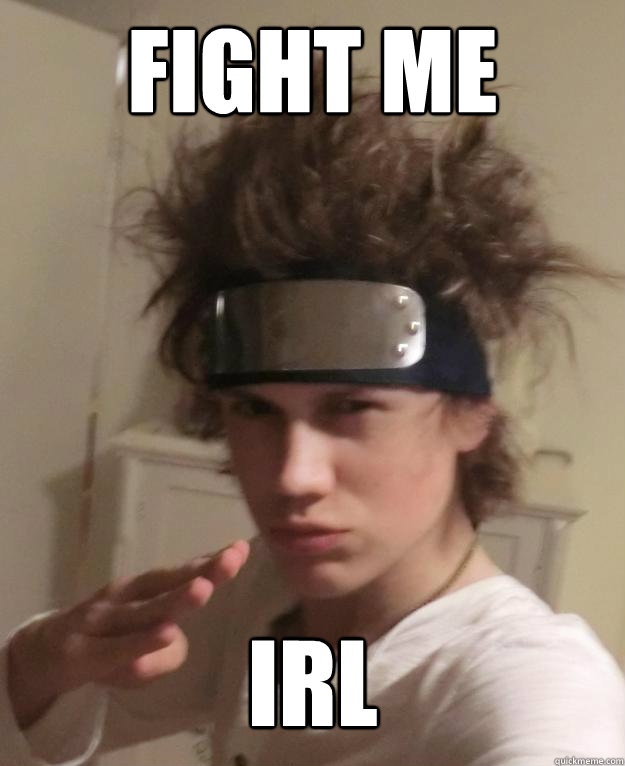 Fight Me IRL  White Boy