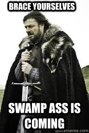 Brace Yourselves swamp ass is coming - Brace Yourselves swamp ass is coming  Brace Yourselves