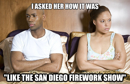 I asked her how it was 