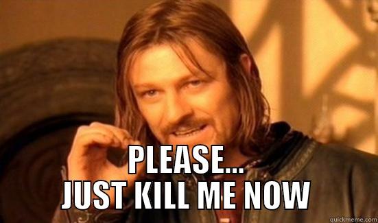  PLEASE... JUST KILL ME NOW Boromir