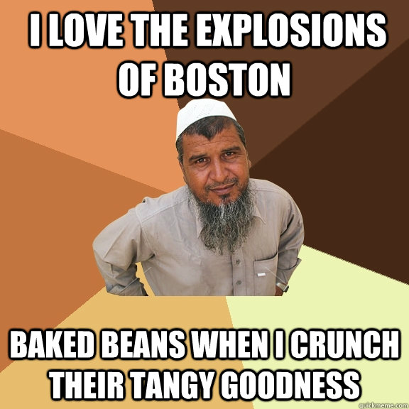  I love the explosions of boston baked beans when i crunch their tangy goodness  Ordinary Muslim Man