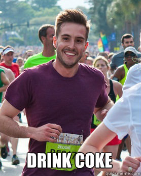  Drink Coke®   Ridiculously photogenic guy