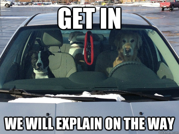 Get in We will explain on the way - Get in We will explain on the way  Misc