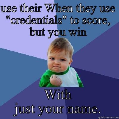 USE THEIR WHEN THEY USE 