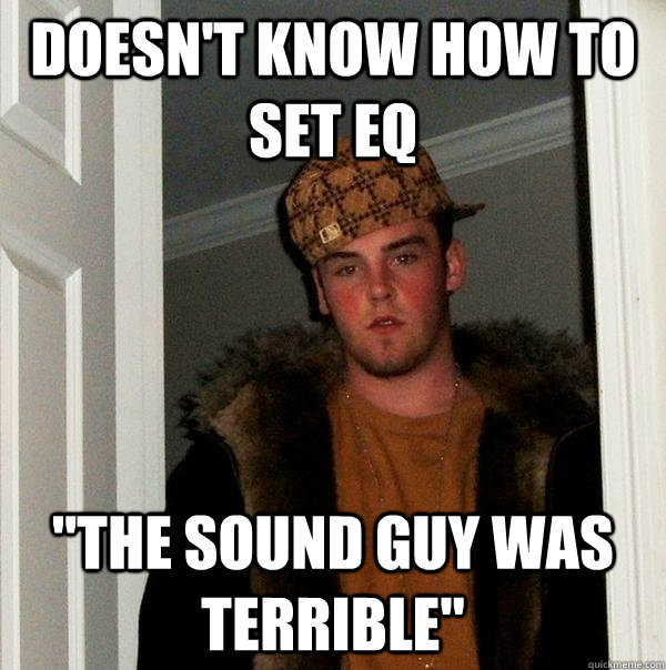 Doesn't know how to set EQ 