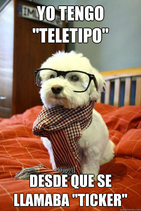 yo tengo 