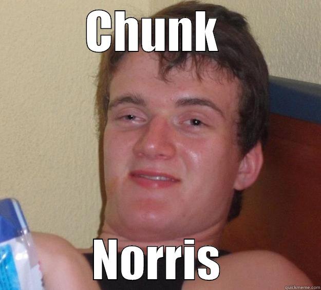 CHUNK  NORRIS 10 Guy