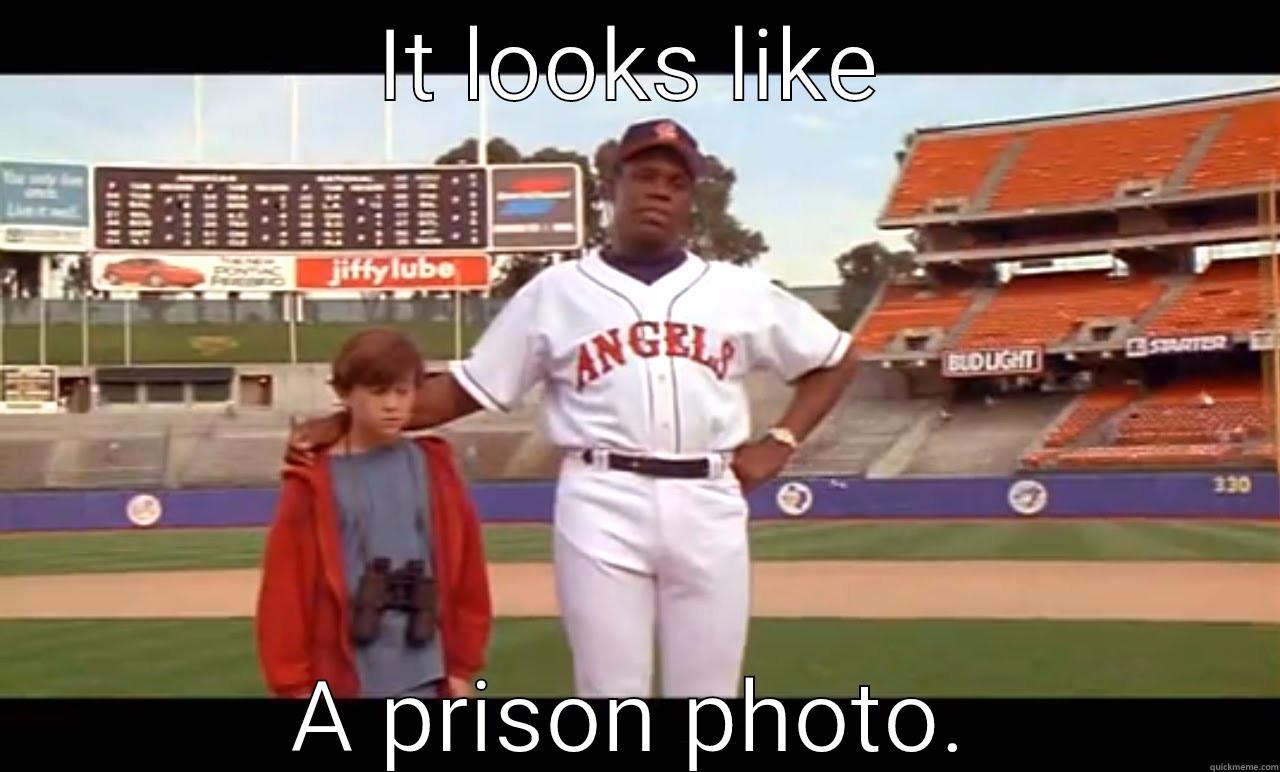 IT LOOKS LIKE A PRISON PHOTO. Misc