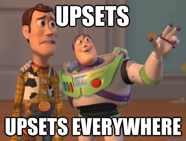UPSETS UPSETS EVERYWHERE  toystory everywhere