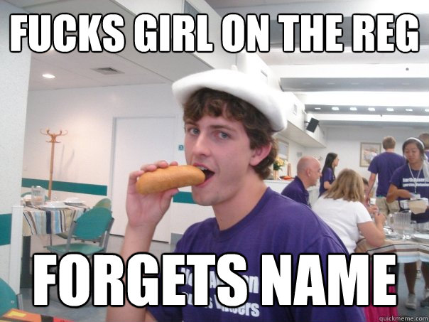 fucks girl on the reg forgets name  Gayvid