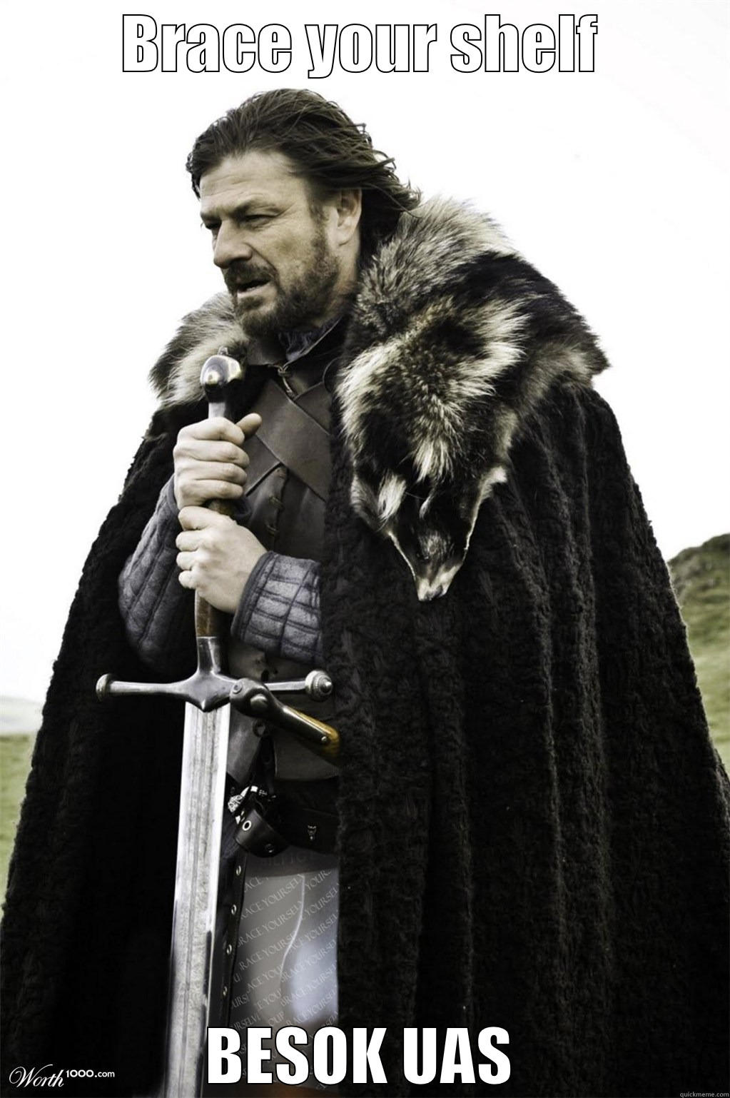 BRACE YOUR SHELF BESOK UAS Misc