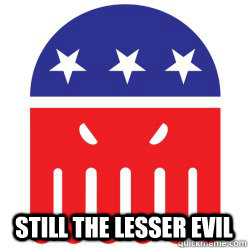  still the lesser evil -  still the lesser evil  Cthulhu 2012