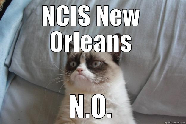 NCIS NEW ORLEANS N.O. Grumpy Cat