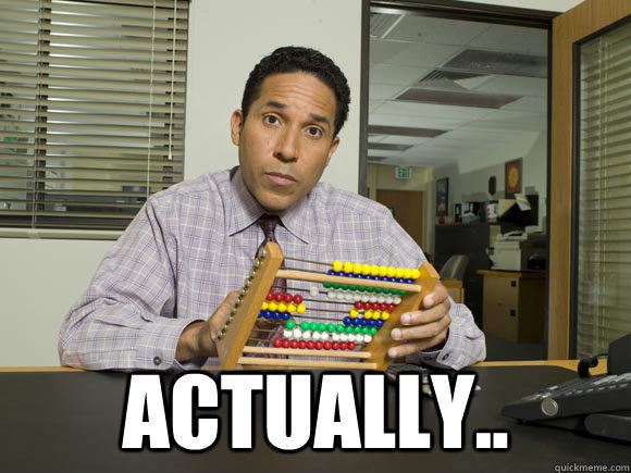 Top caption ACTUALLY..  OSCAR ACTUALLY