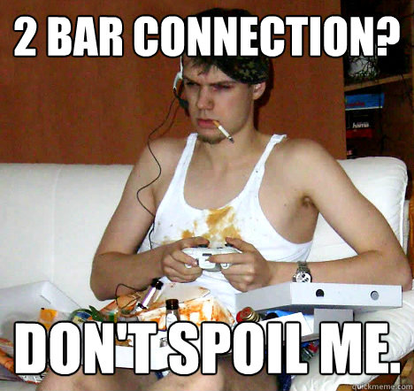 2 bar connection? don't spoil me.  
