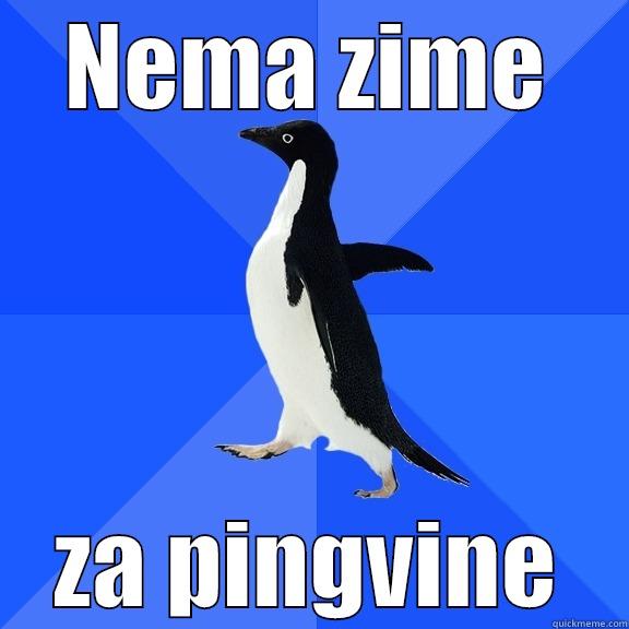 NEMA ZIME ZA PINGVINE Socially Awkward Penguin