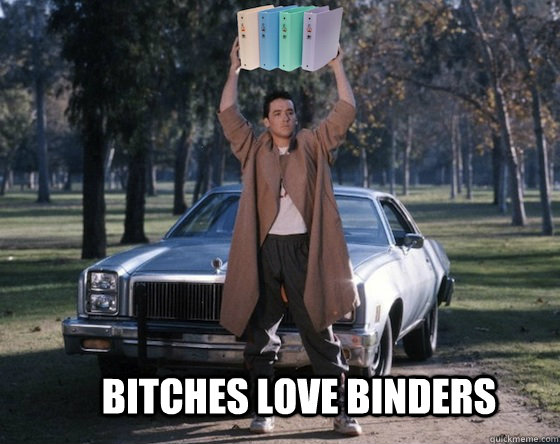 Bitches love binders  Binders of Woemn