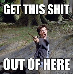 Get this shit out of here  Pissed off Harry