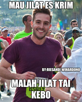 mau jilat es krim malah jilat tai kebo by:riesandi wihardono  Ridiculously photogenic guy