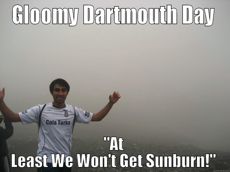 Overly Optimistic Aneesh - GLOOMY DARTMOUTH DAY 