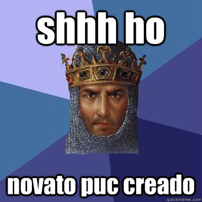 shhh ho novato puc creado  Age of Empires
