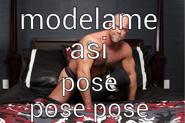 MODELAME ASI POSE POSE POSE Gorilla Man