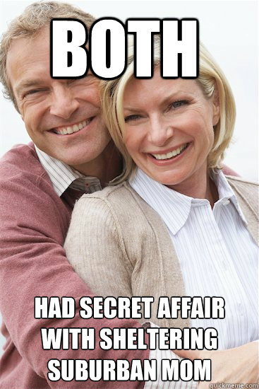 Both had secret affair with sheltering suburban mom - Both had secret affair with sheltering suburban mom  Suburban Neighbor