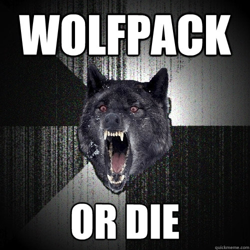 Wolfpack or Die  Insanity Wolf