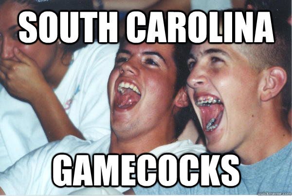 south carolina gamecocks  Immature High Schoolers