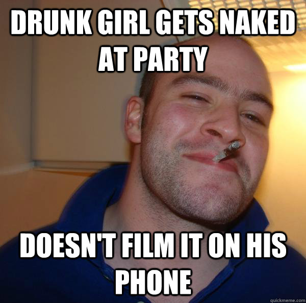 drunk girl gets naked at party doesn't film it on his phone - drunk girl gets naked at party doesn't film it on his phone  Misc