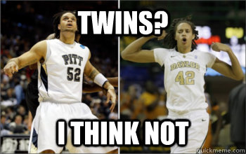 Twins? I think Not  Brittney Griner