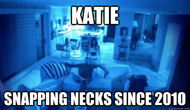 Katie Snapping Necks since 2010  
