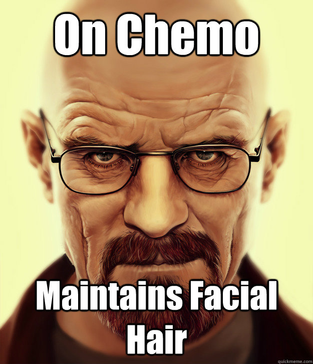 On Chemo Maintains Facial Hair Walter White Logic quickmeme