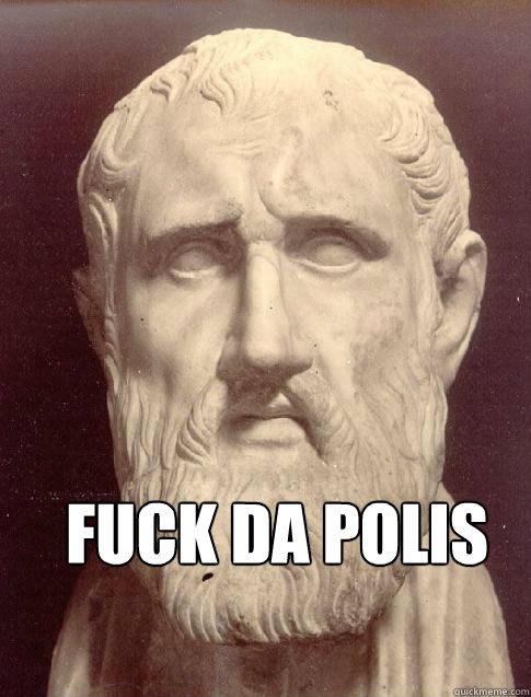 Fuck Da Polis  Zeno of Citium